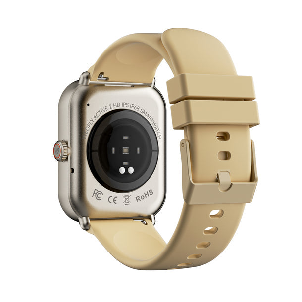 Weofly Active 2 Smartwatch (Black, Gold) (WFAC890BL, WFAC890GD)