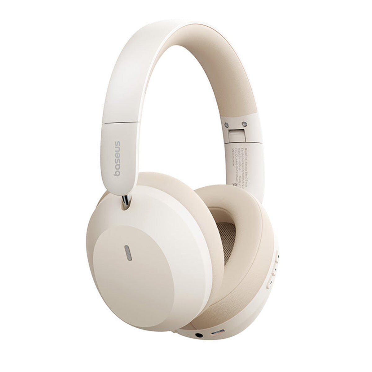 Baseus Bass 35 Max Wireless Headphone (Stellar White, Twilight Grey)