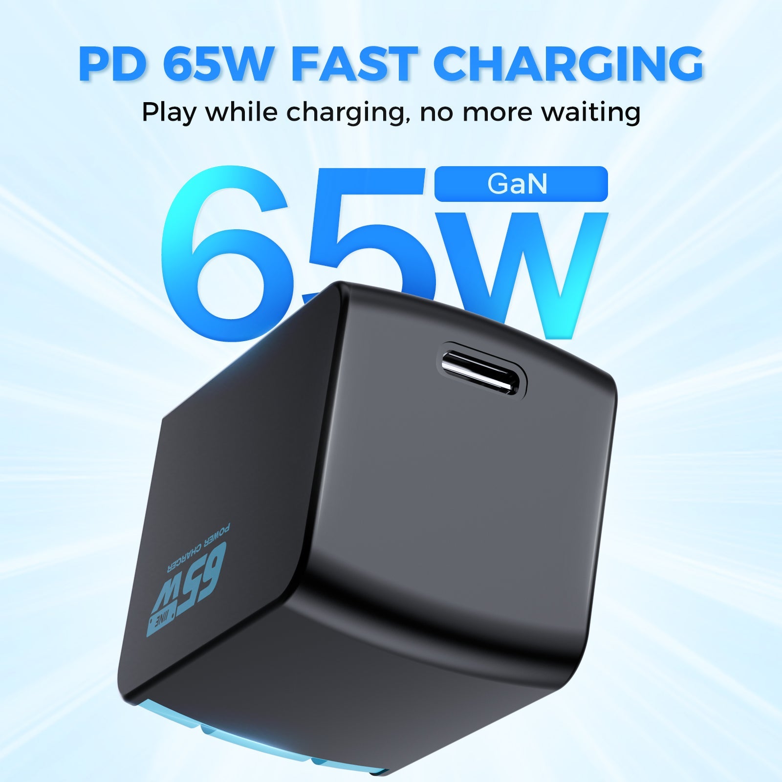 IINE 65W GaN Fast Charger for Nintendo Switch 2