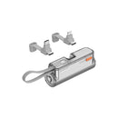 Sharge Flow Mini 2 5000mAH 22.5W Power Bank with Built-in USB-C Cable & USB-C to USB-C + USB-C to Lightning Connector | DataBlitz