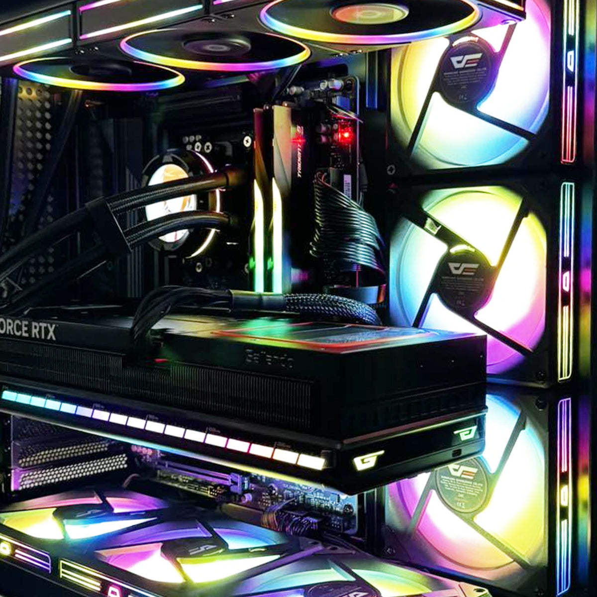 Ultra TK-2 Black Desktop Gaming PC | Ryzen 9 9900X | 64GB RAM | 4TB SSD | RTX 5080 | Windows 11 Pro
