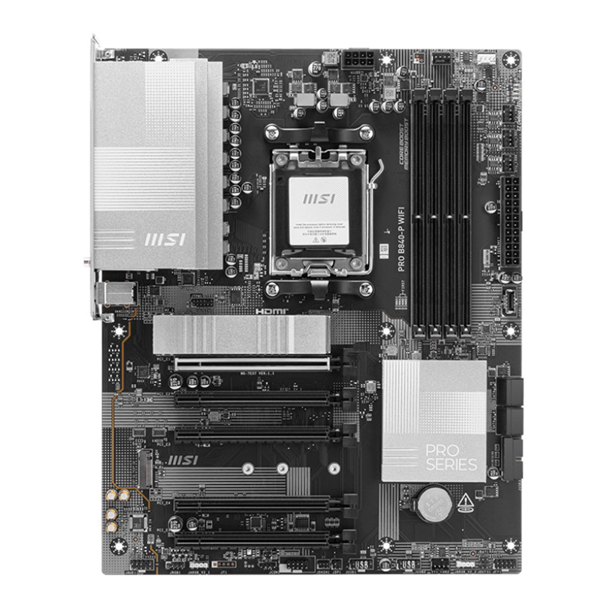 MSI Pro B840-P WiFi DDR5 AM5 Motherboard