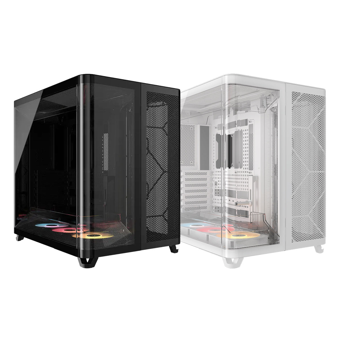 Corsair AIR 5400 RS-R ARGB TG Triple Chamber Mid-Tower PC Case