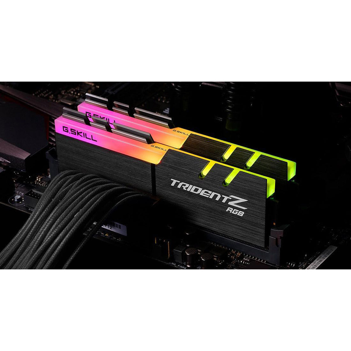 G.Skill Trident Z RGB 16GB (8GBx2) DDR4 3200MHZ Memory (F4-3200C16D-16GTZR)