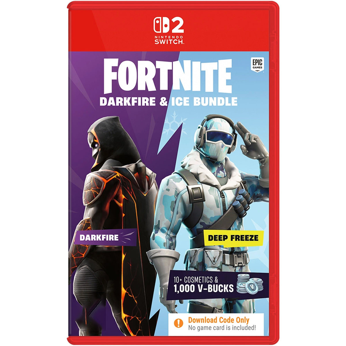 Nintendo Switch 2 Fortnite Darkfire & Ice Bundle (Code in a Box) (Eng/EU)