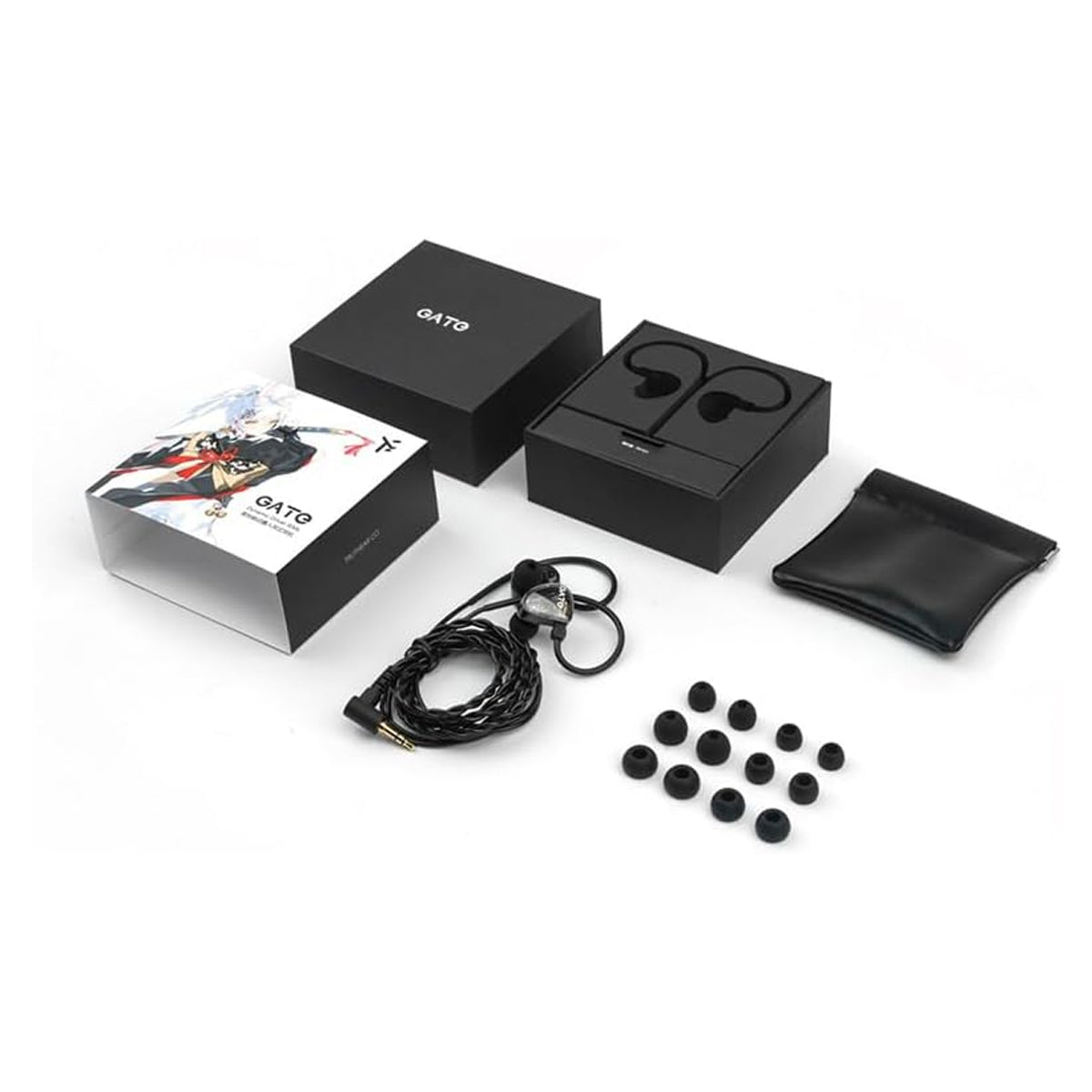 Truthear Gate 1DD 10mm Dynamic Driver In-Ear Monitor (Black)