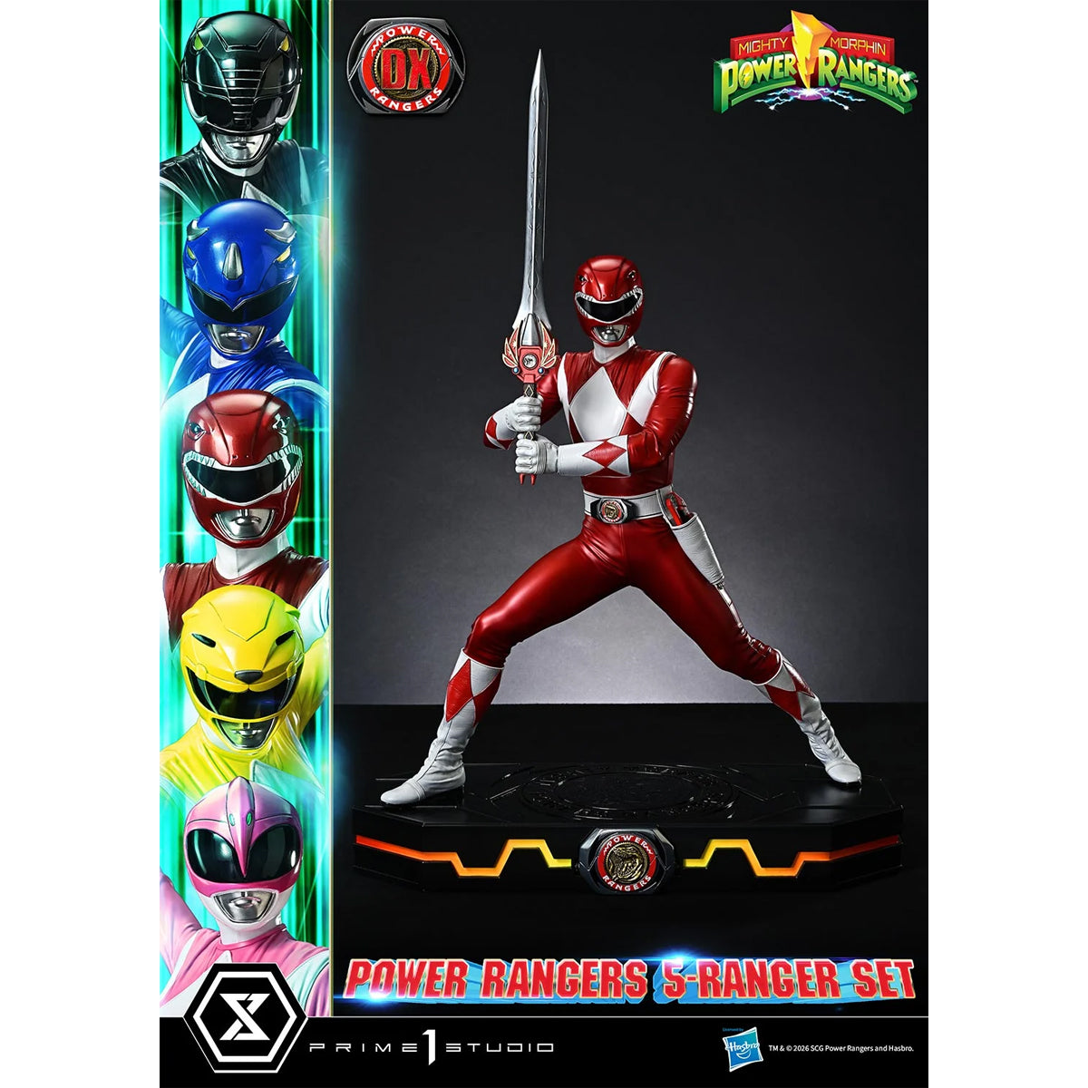 Premium Masterline Mighty Morphin Power Rangers: Power Rangers 5-Ranger Set