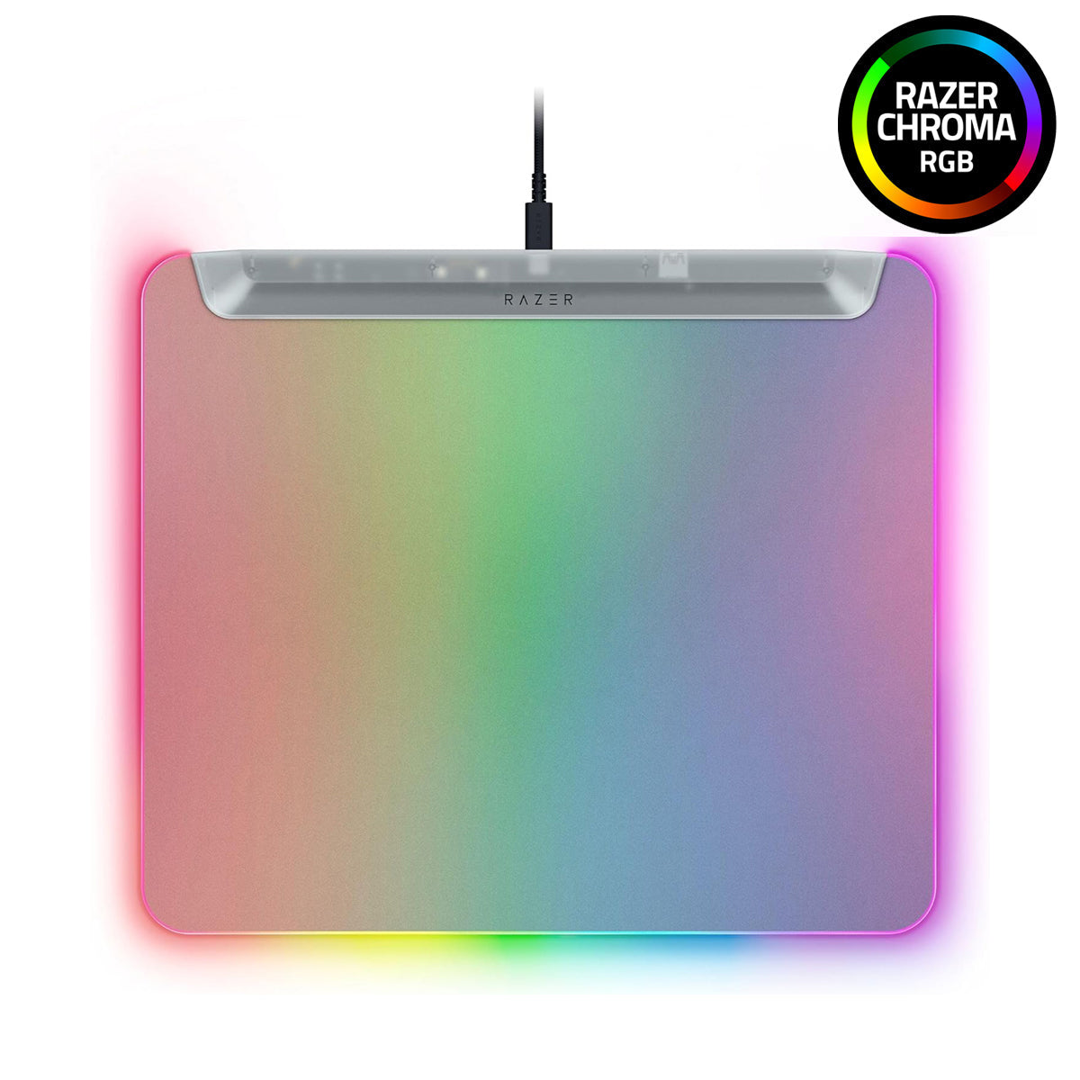 Razer Firefly V2 Pro Fully Illuminated RGB Gaming Mouse Mat (Black, Phantom Green, Phantom White)