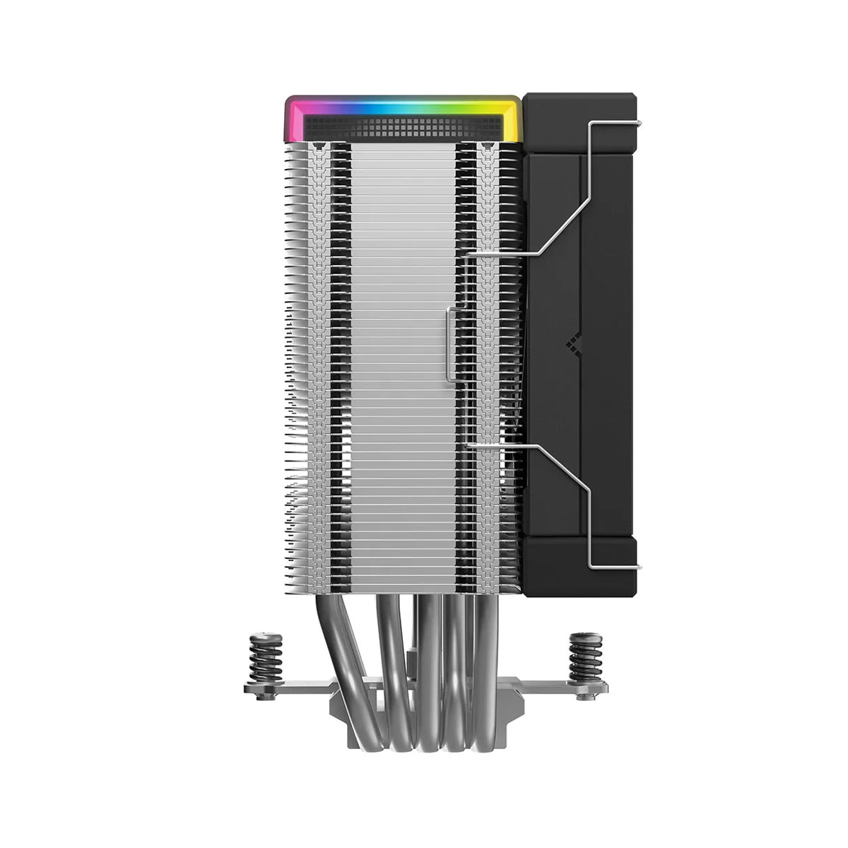 DeepCool AK500S Digital SE CPU Cooler with a Status Display (Black, White)