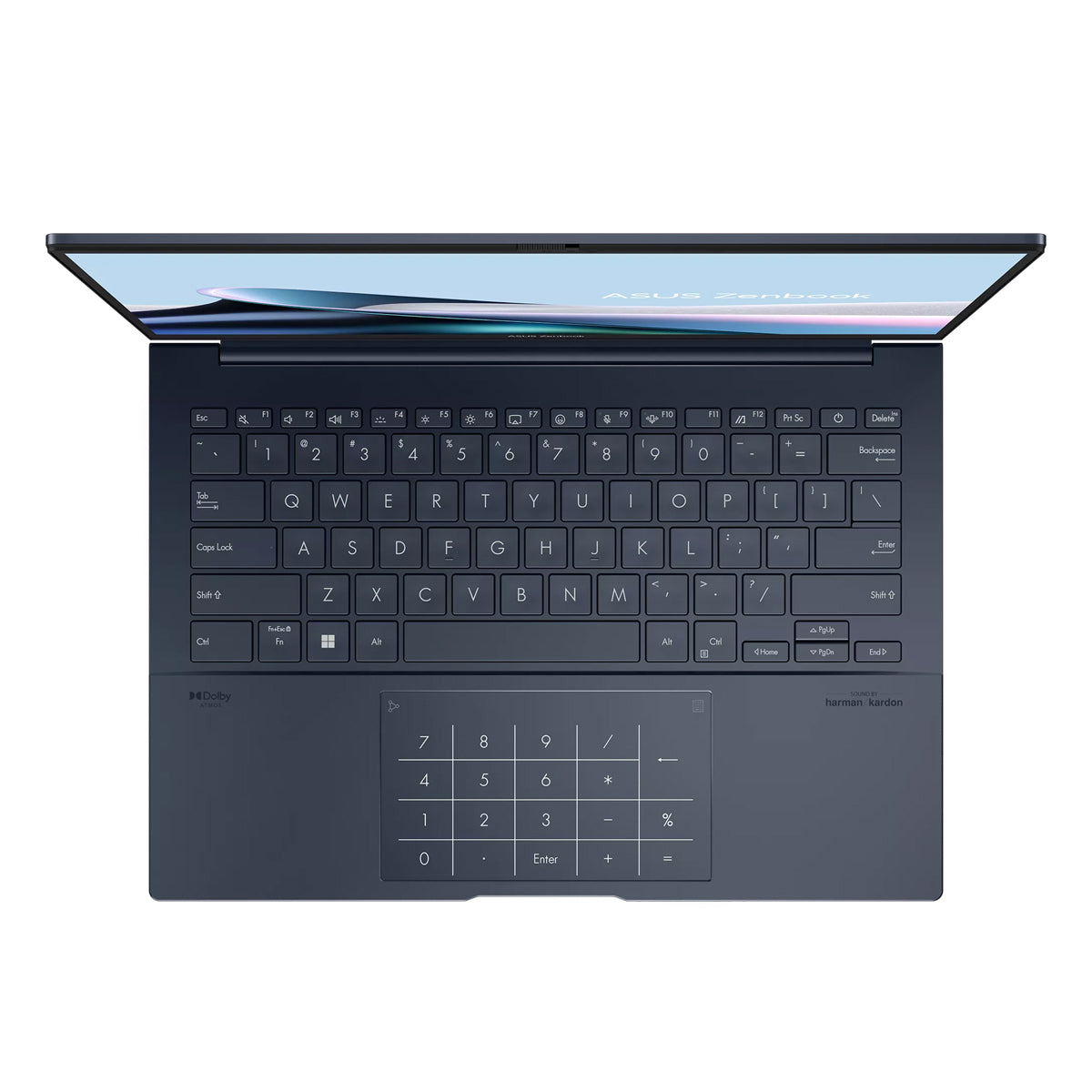 ASUS Zenbook 14 UX3405CA-ST1286WSM Laptop (Ponder Blue) | 14" 3K (2880x1800) OLED | Core Ultra 5 225H | 16GB RAM | 512GB SSD | Intel Arc Graphics | Windows 11 Home | MS Office Home 2024 + MS 365 Basic + ASUS AP4600 Backpack