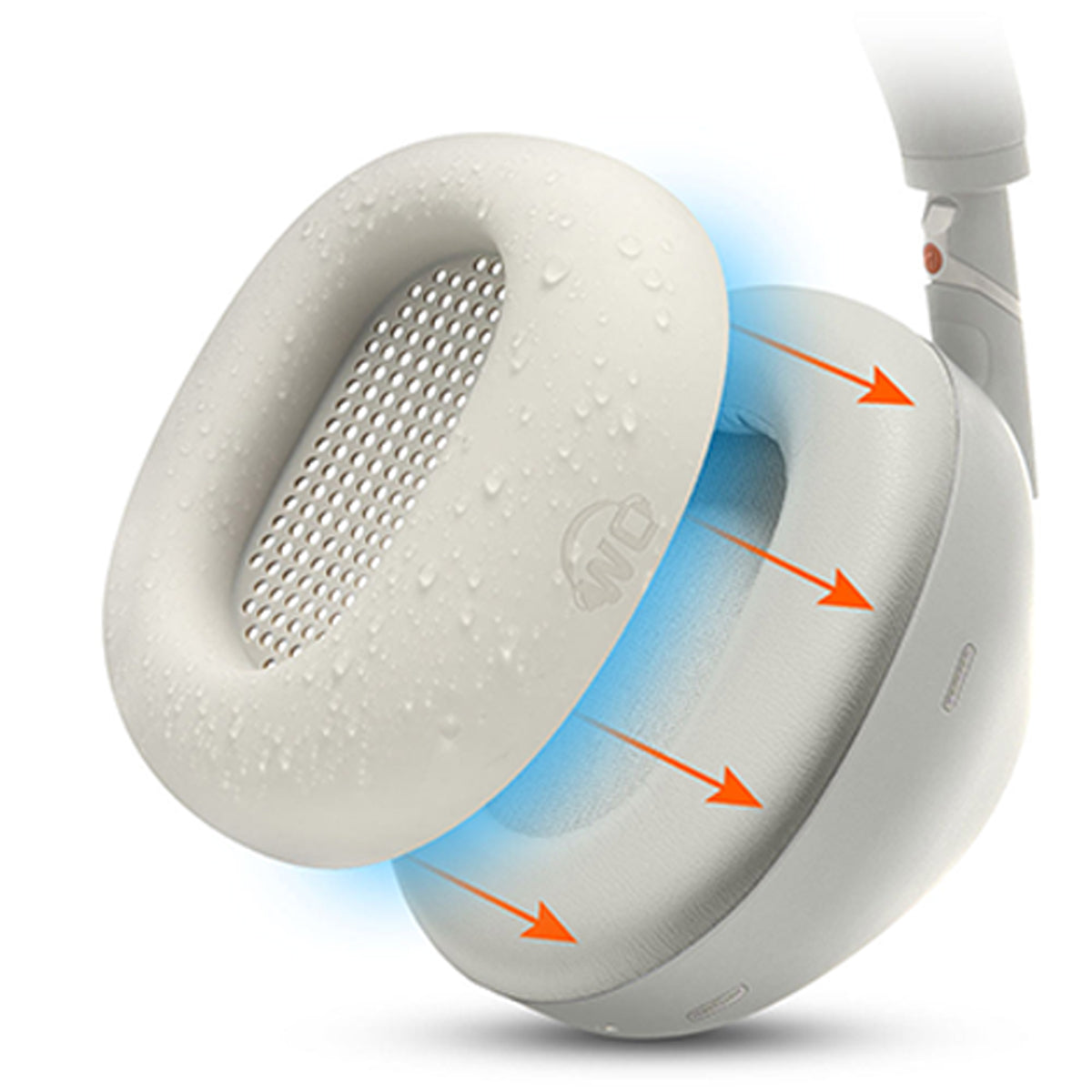 Wicked Cushions Sony WH-1000XM6 Earpad Sweat Covers - WC SweatZ XM6