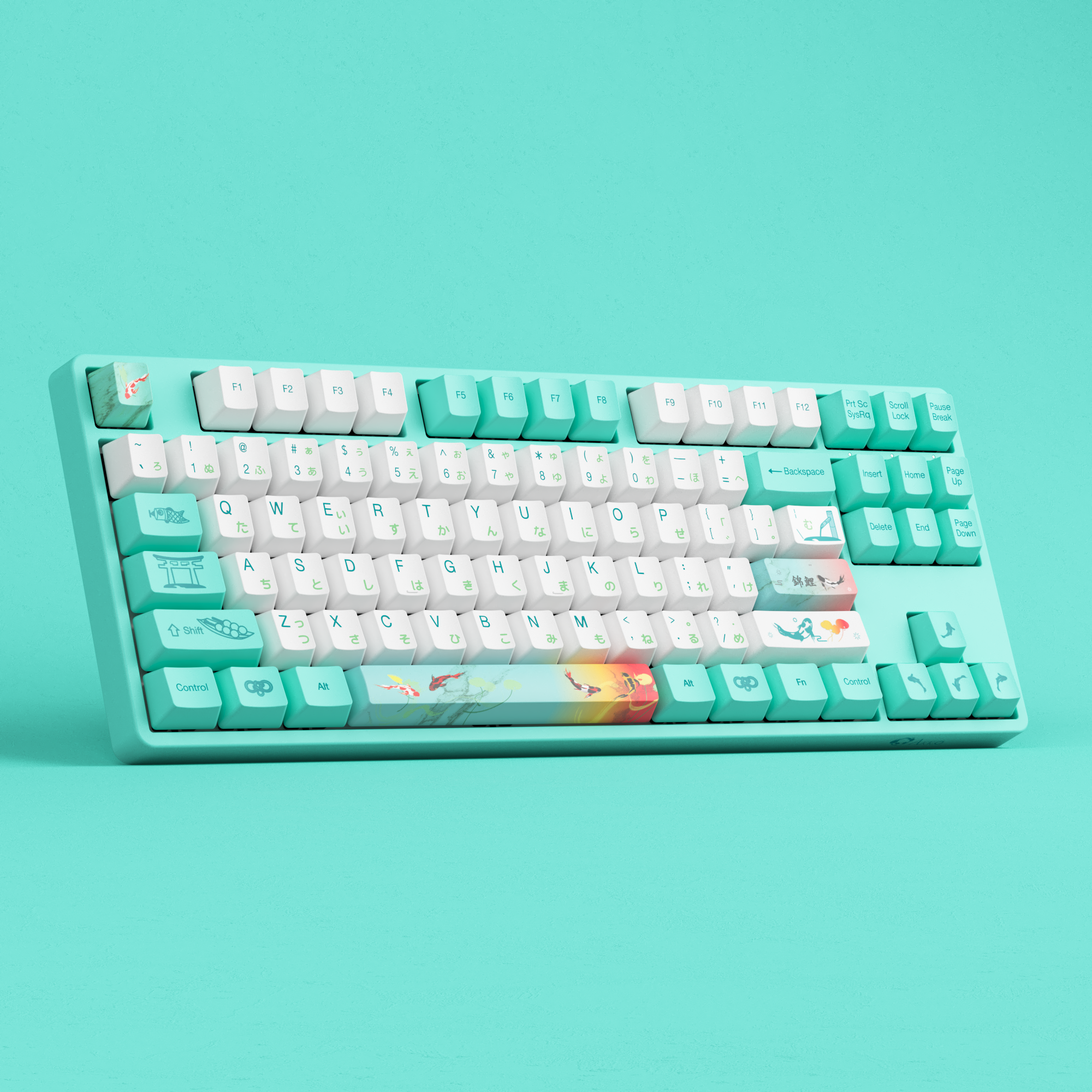 Akko Monets Pond 5087S VIA QMK Wired RGB Hot-Swappable Mechanical Keyboard | DataBlitz