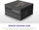 NZXT C1000 1000W 80+ Gold Fully-Modular ATX Power Supply (Black) (PA-0G1BB-US)