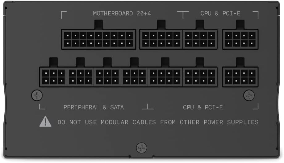 NZXT C750 750W 80+ Gold Semi-Modular ATX Power Supply (PA-7G1BB-US)