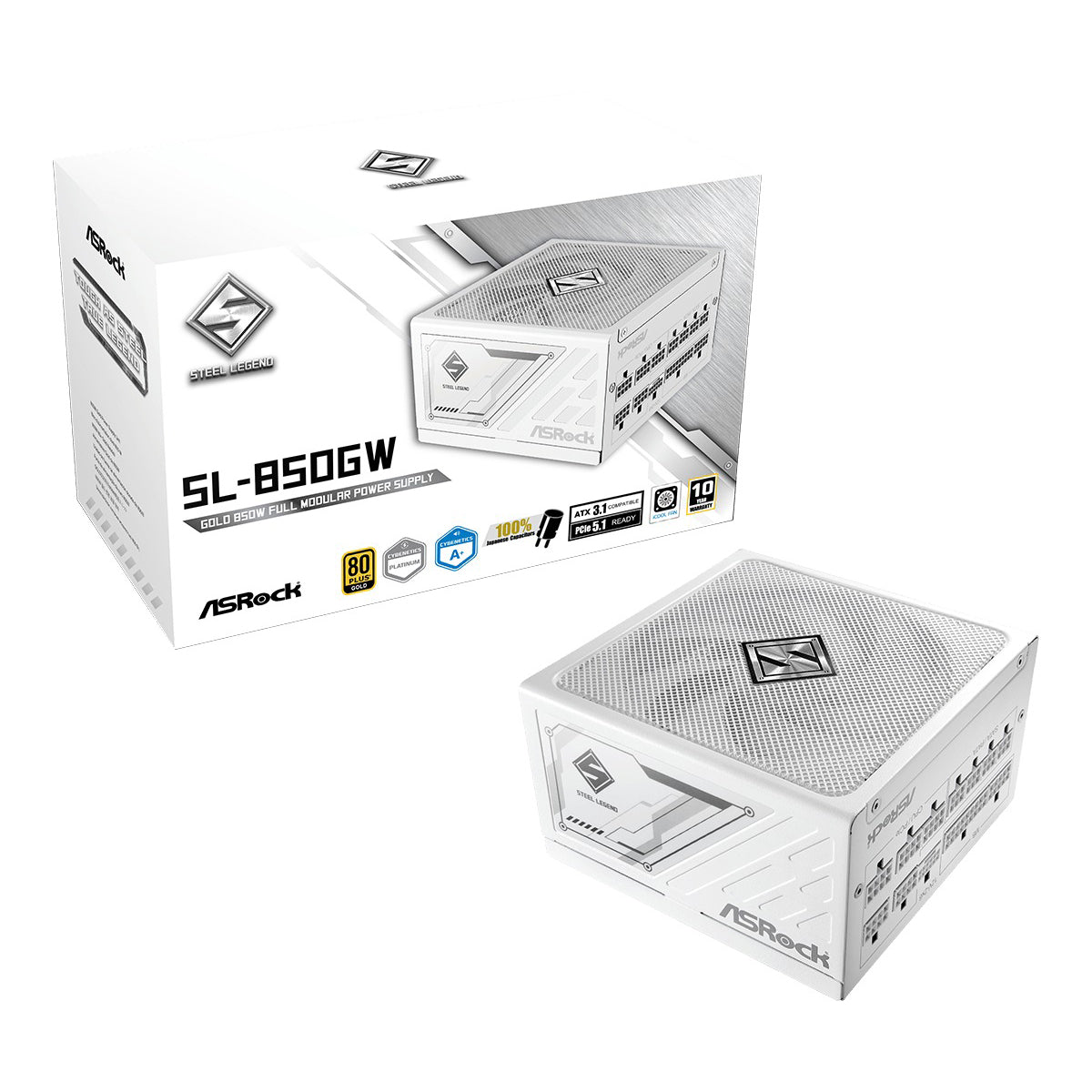 ASRock SL-850GW 850W 80+ Gold & Cybenetics Platinum