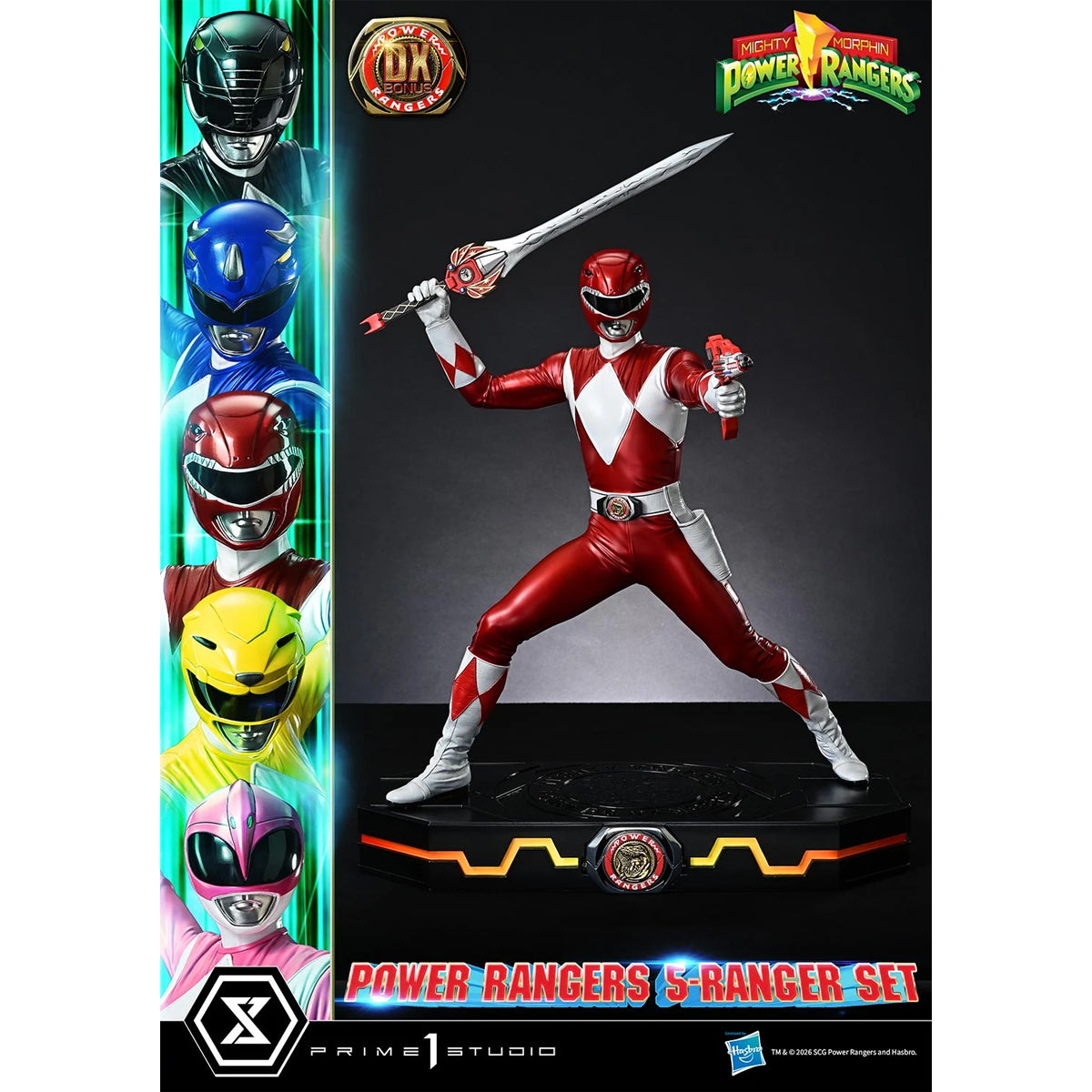 Premium Masterline Mighty Morphin Power Rangers: Power Rangers 5-Ranger Set