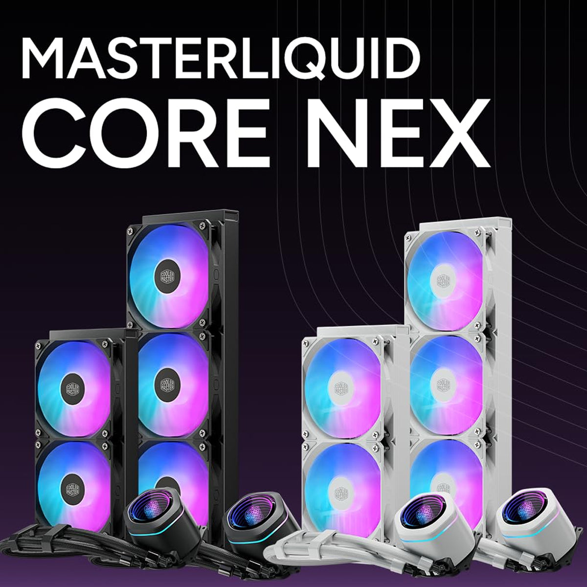 Cooler Master MasterLiquid Core Nex 360 ARGB Liquid CPU Cooler