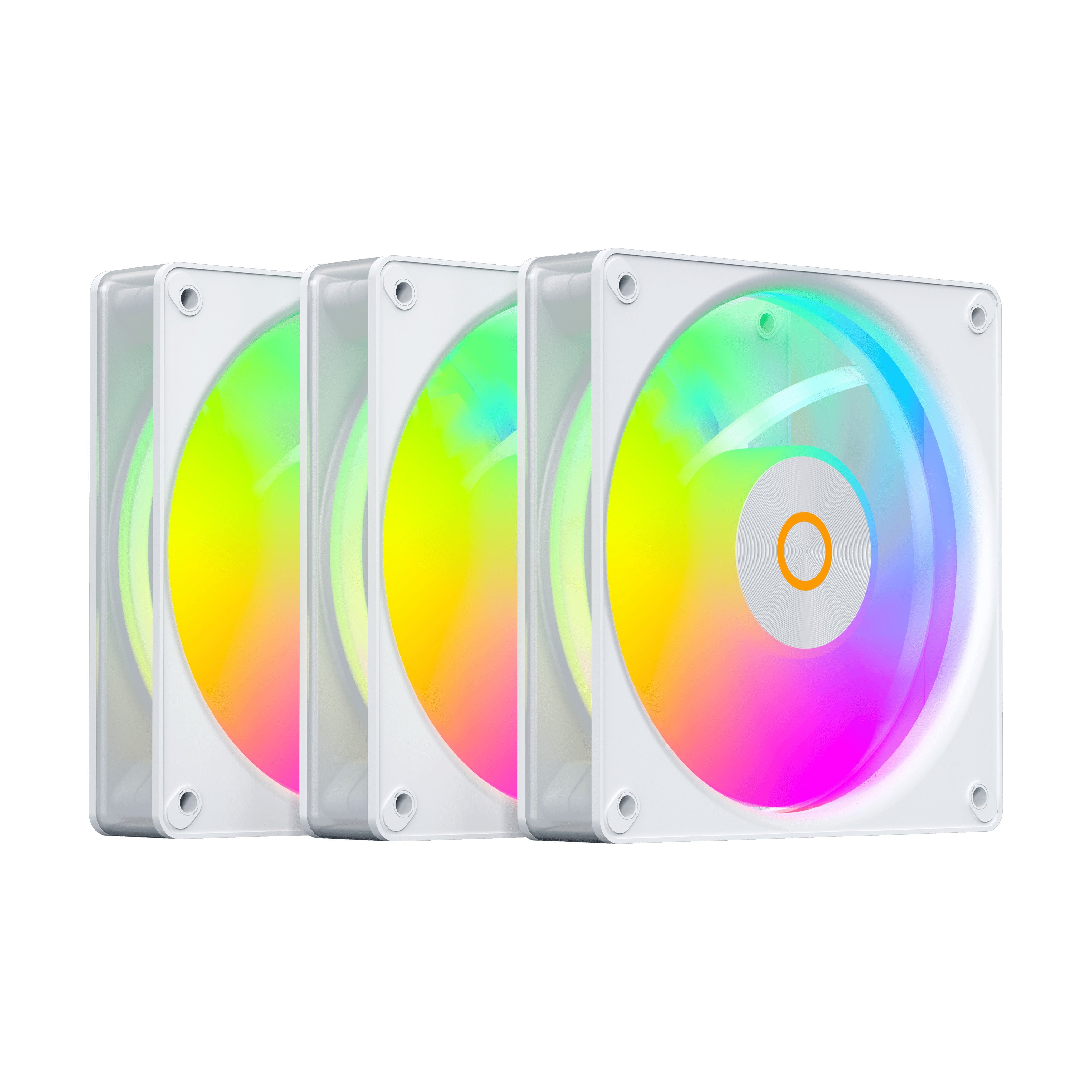 Ocypus Gamma F12 Elite ARGB Reverse Blade 3-in-1 120mm PWM Fan with Transparent Frame | DataBlitz