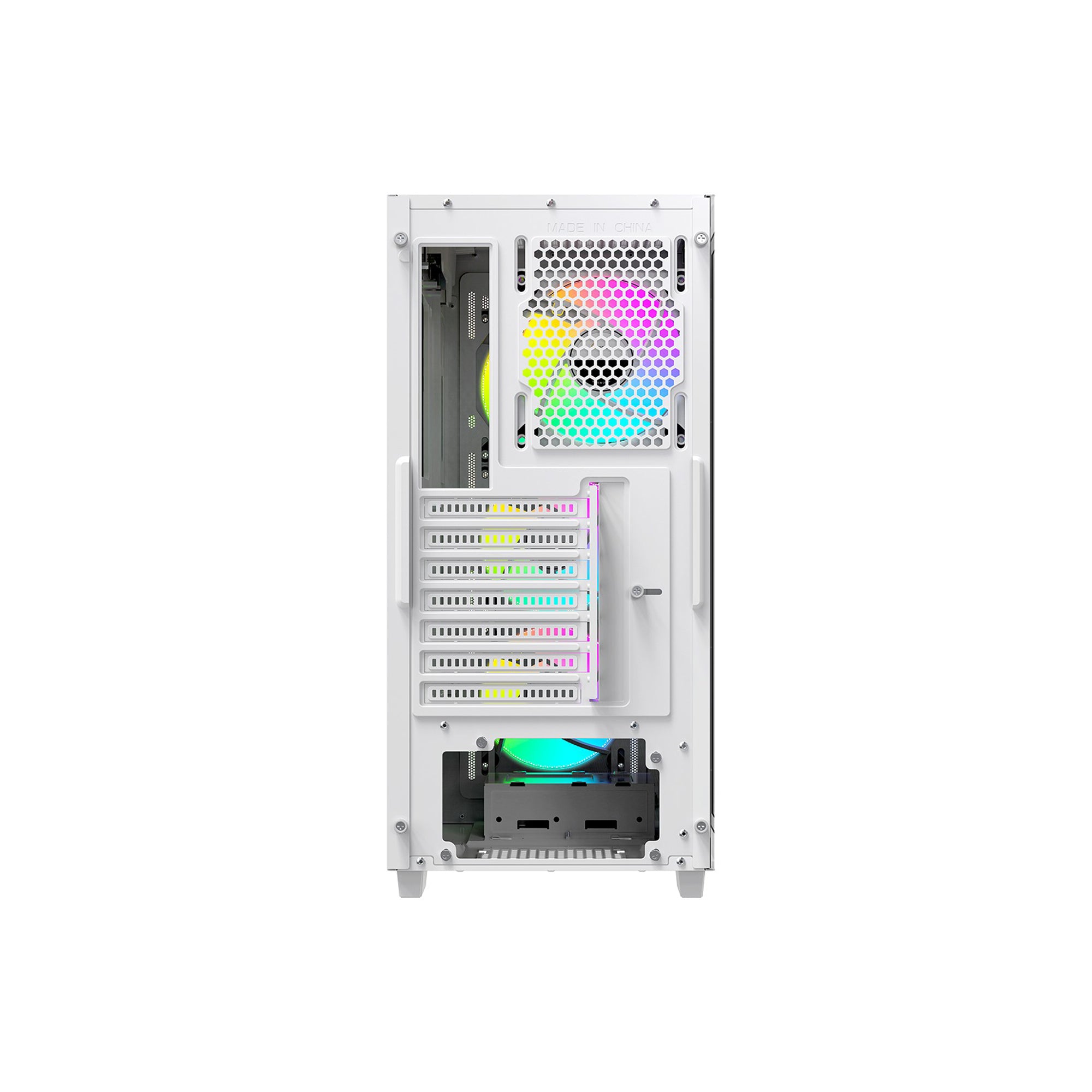 Ocypus Gamma C60 ARGB Mid-Tower Airflow Case with Grilles & ARGB Fans