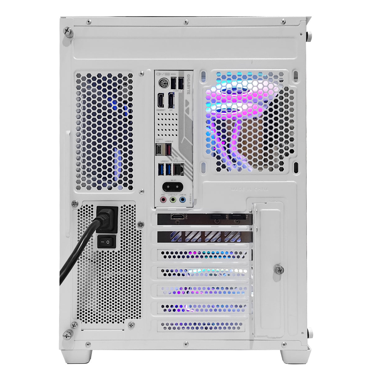 Aurora C285P White Desktop Gaming PC