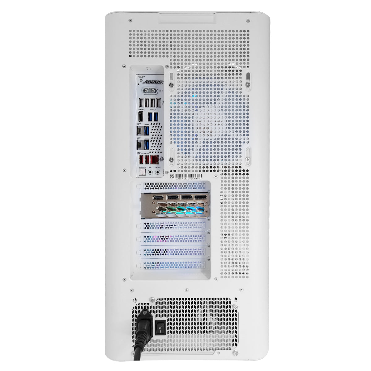 Ultra Quantum White Gaming PC | AMD Ryzen 7 9800X3D | 32GB RAM | 2TB SSD | RTX 5080 | Windows 11 Pro