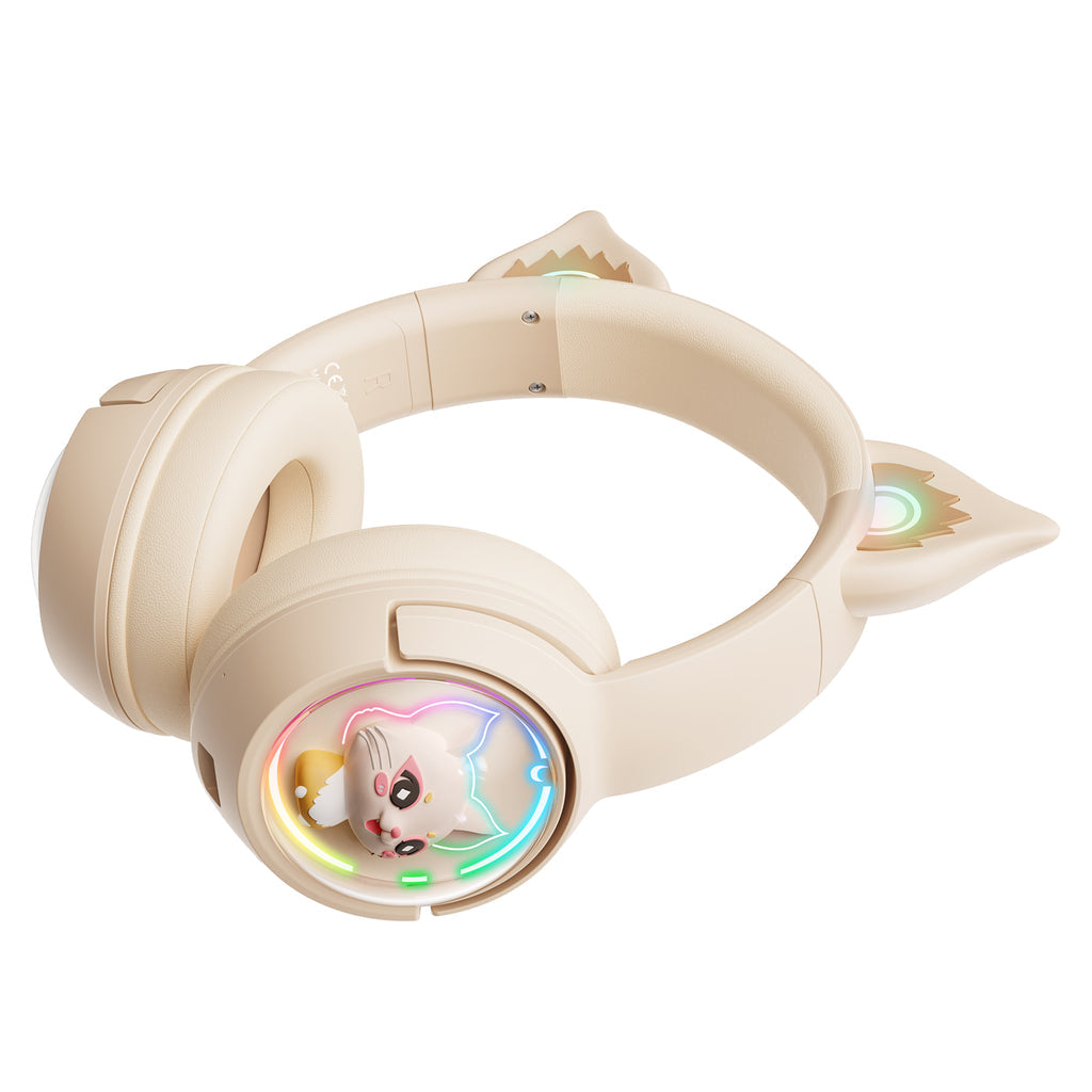 Onikuma B5 RGB Cat Ear Wireless Gaming Headset