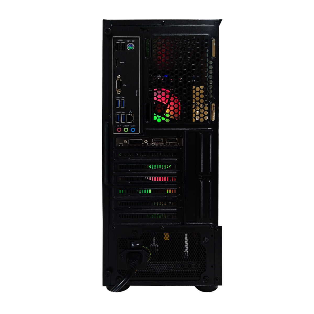 Alpha Aurora Black Desktop Gaming PC