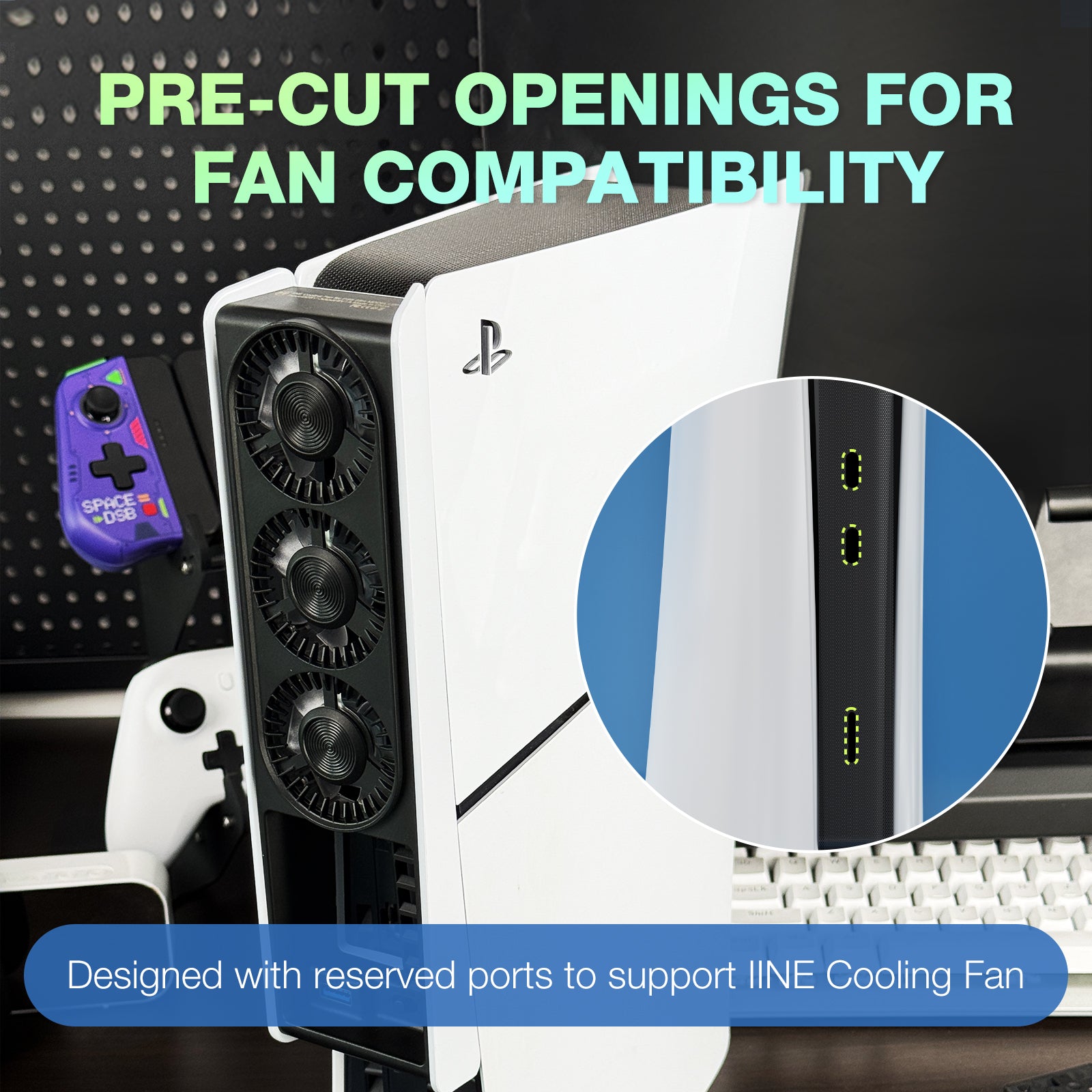 IINE Dust Filter for PS5 Pro (L1124)