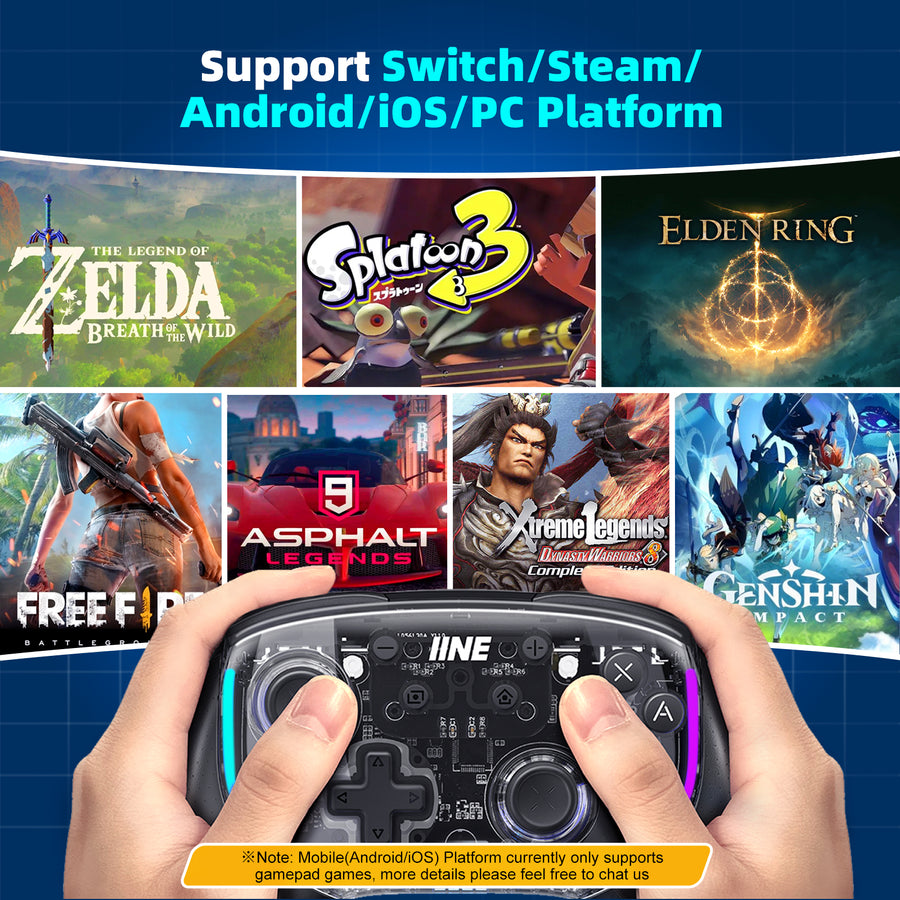 IINE Phantom Elite Pro Controller For Switch / Switch OLED (L769)