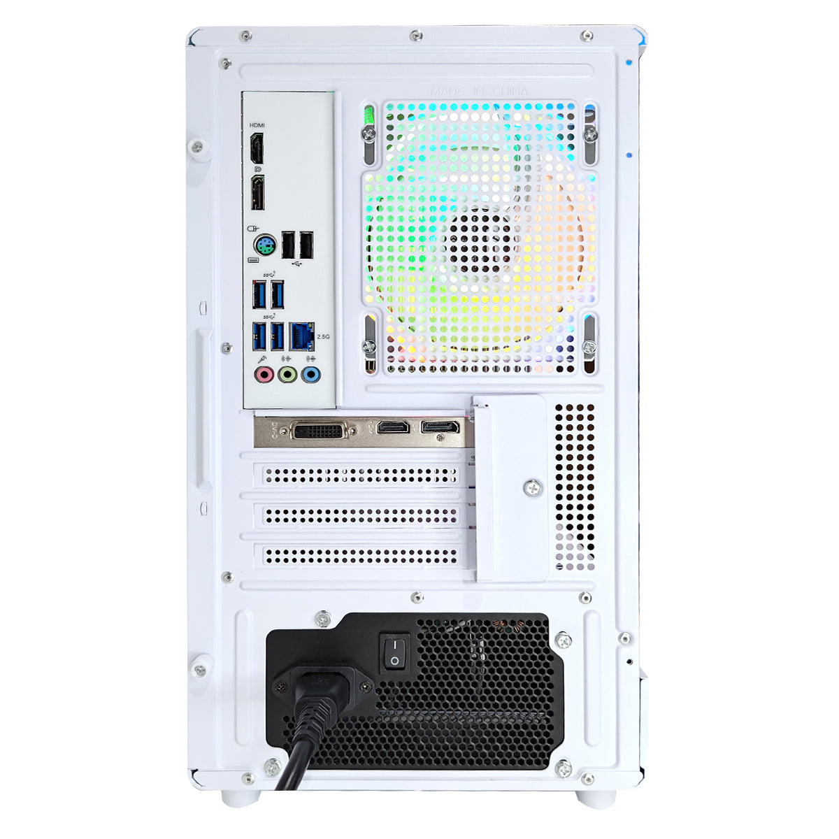 Alpha DB330M White Desktop Gaming PC | DataBlitz