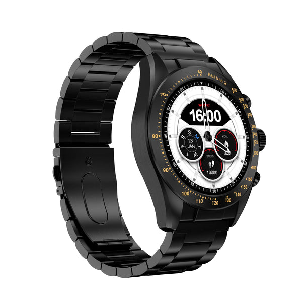 Weofly Aurora 2 Smartwatch (Black. Silver) (WFAU227BL, WFAU227SL)