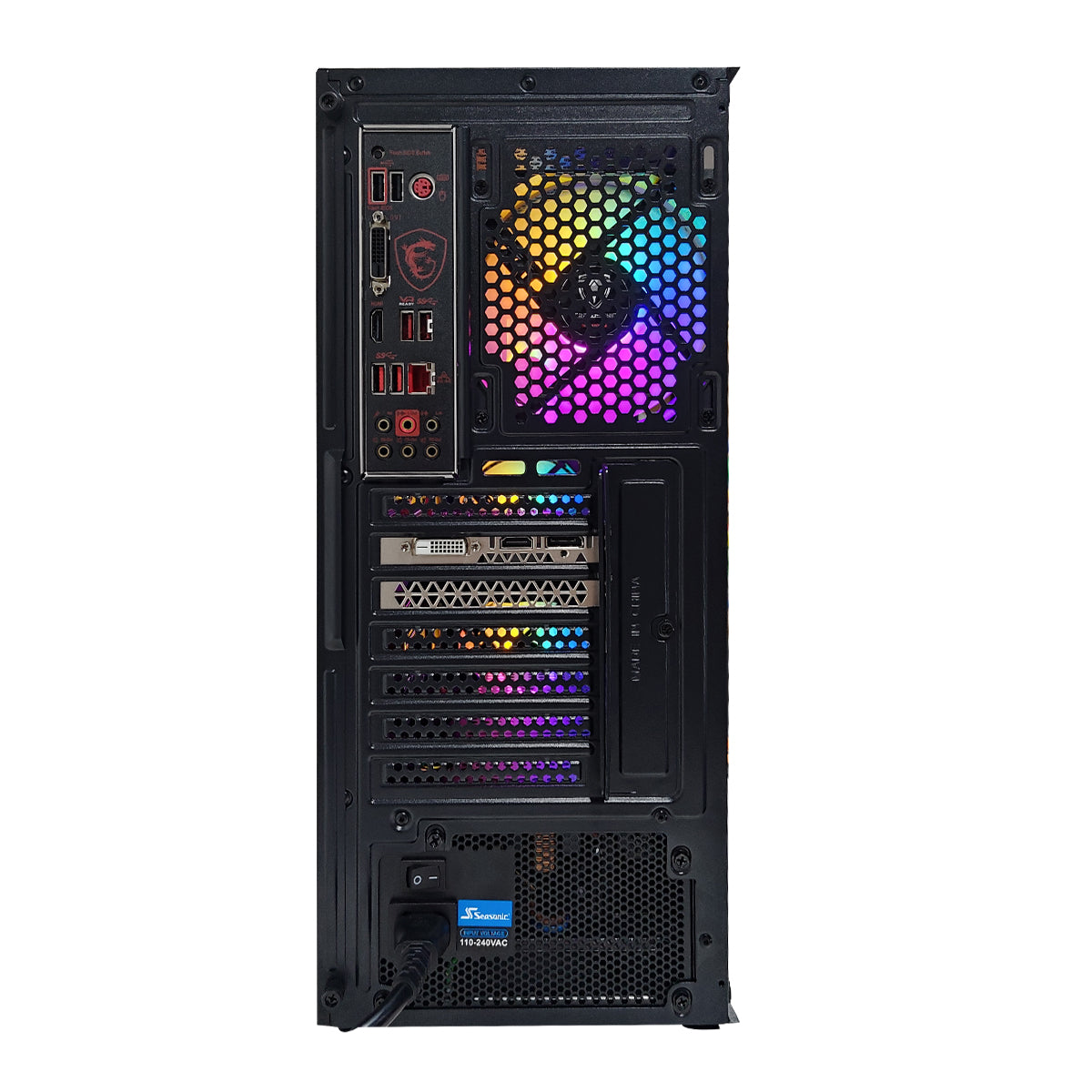Alpha Breeze Black Desktop Gaming PC