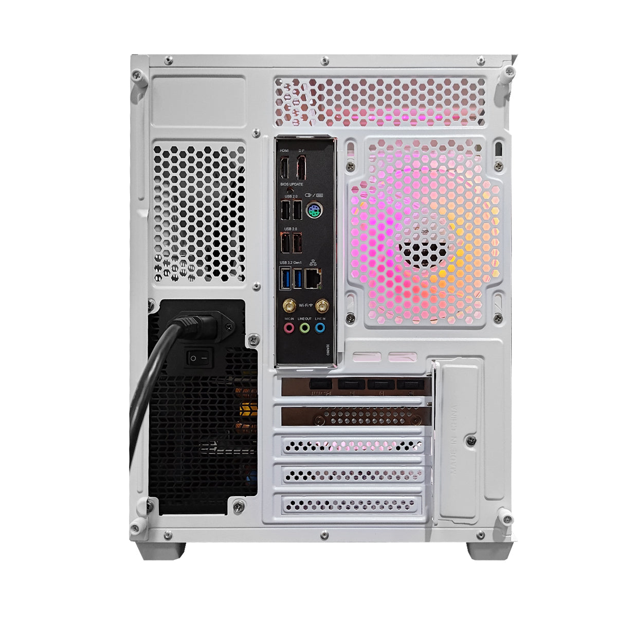 Aurora C54 White Desktop Gaming PC
