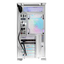 Ultra D41 Mesh White Desktop Gaming PC with Secondary Display Screen | AMD Ryzen 7 7800X3D | 64 GB RAM | 2TB SSD | RTX 5070 Ti | Windows 11 Pro