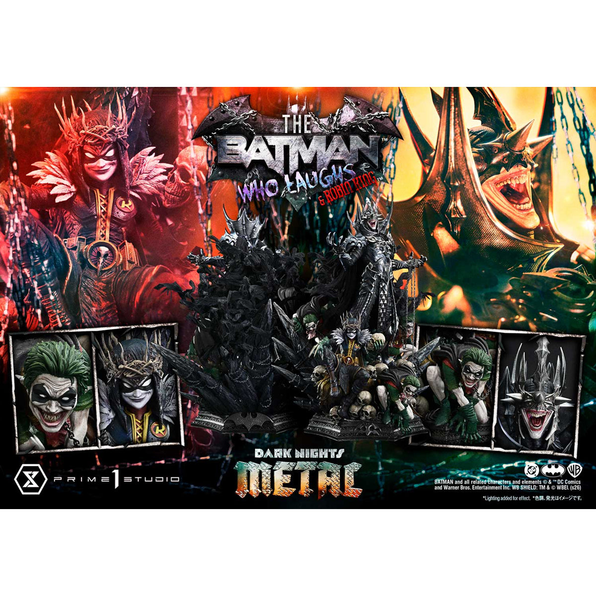 Museum Masterline Dark Nights: Death Metal The Batman Who Laughs & Rob