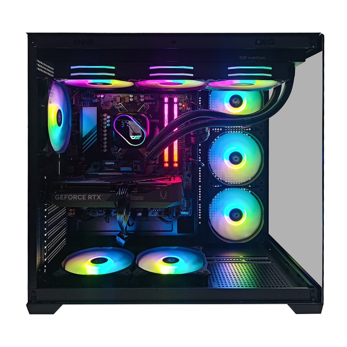 Sophos Tesseract Black Desktop Gaming PC