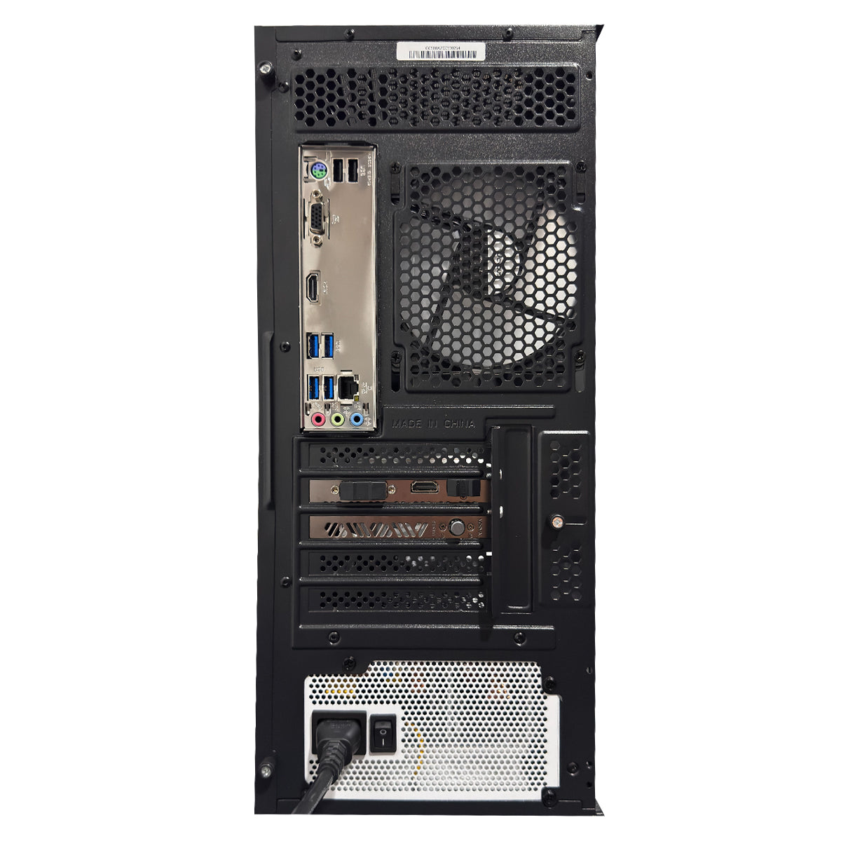 Alpha C50 Black Desktop Gaming PC | AMD Ryzen 5 5500 | 16GB(2x8GB) RAM | 512GB SSD | RTX 3050 | Windows 11 Pro