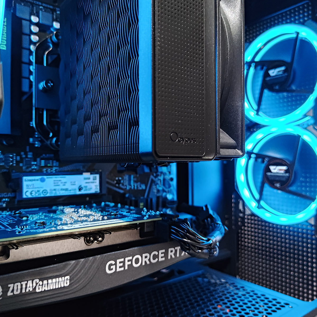 Alpha Gamma C50 Black Desktop Gaming PC | Ryzen 5 5500 | 16GB RAM | 500GB SSD | RTX 4060 | Windows 11 Pro