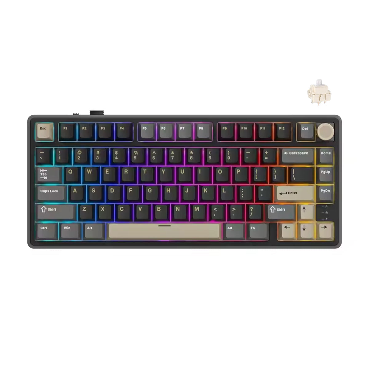 Royal Kludge R75Pro QMK Tri-Mode RGB 80 Keys Hot-Swappable Keyboard