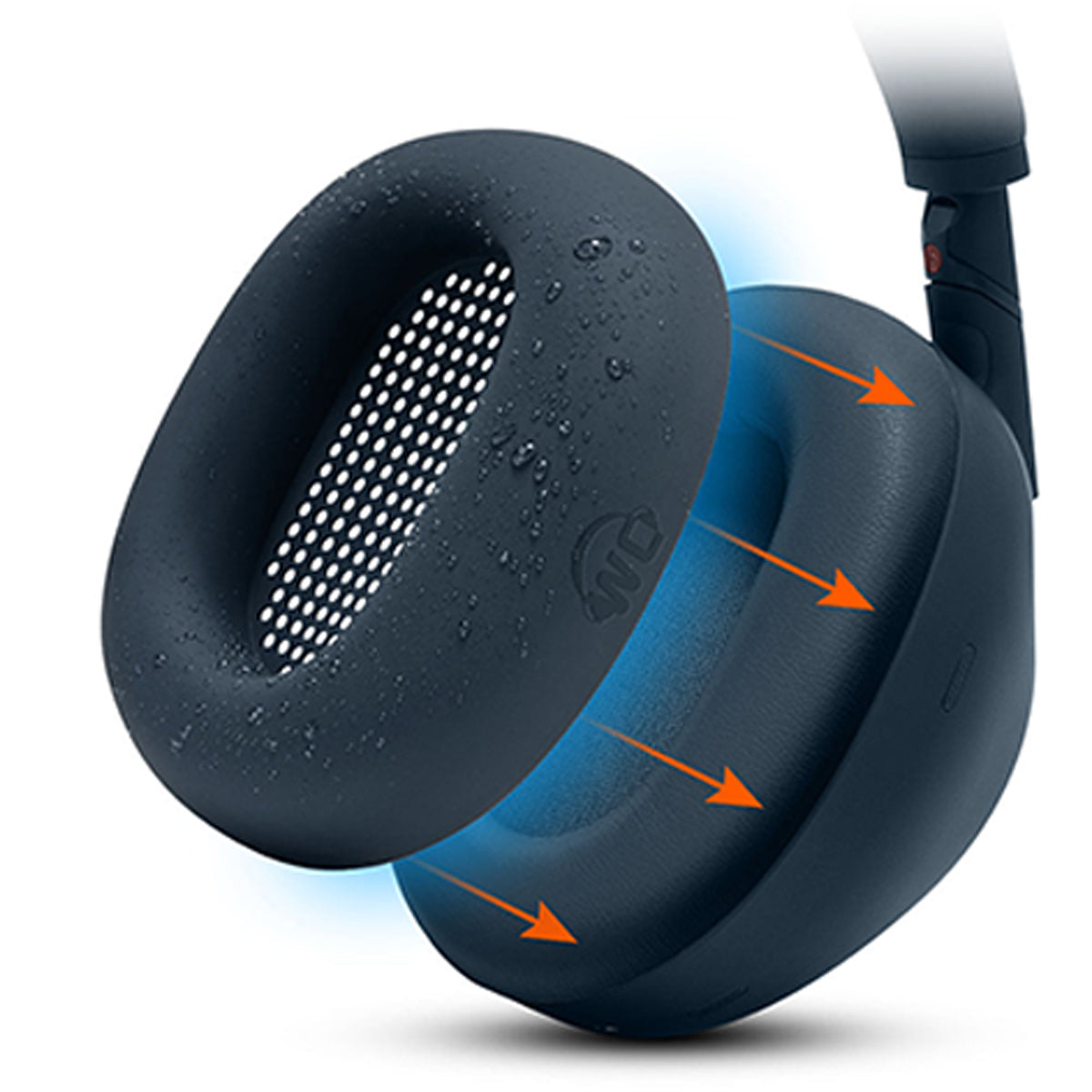 Wicked Cushions Sony WH-1000XM6 Earpad Sweat Covers - WC SweatZ XM6
