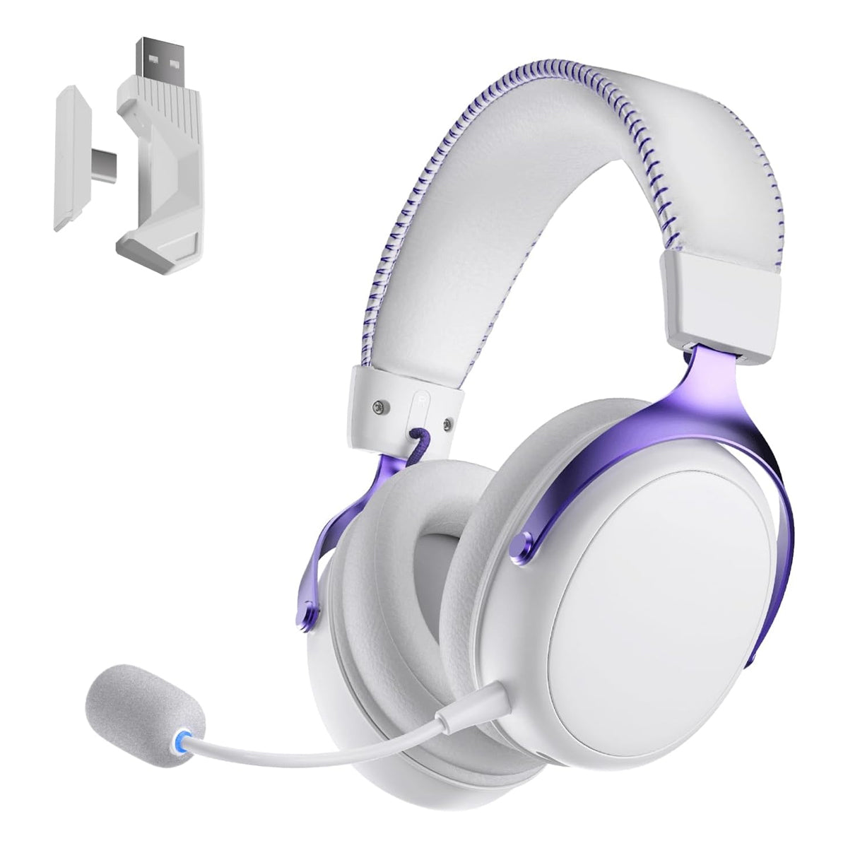 Akko Verge S9 Ultra Gaming Headset (Black, White, Black & Red)