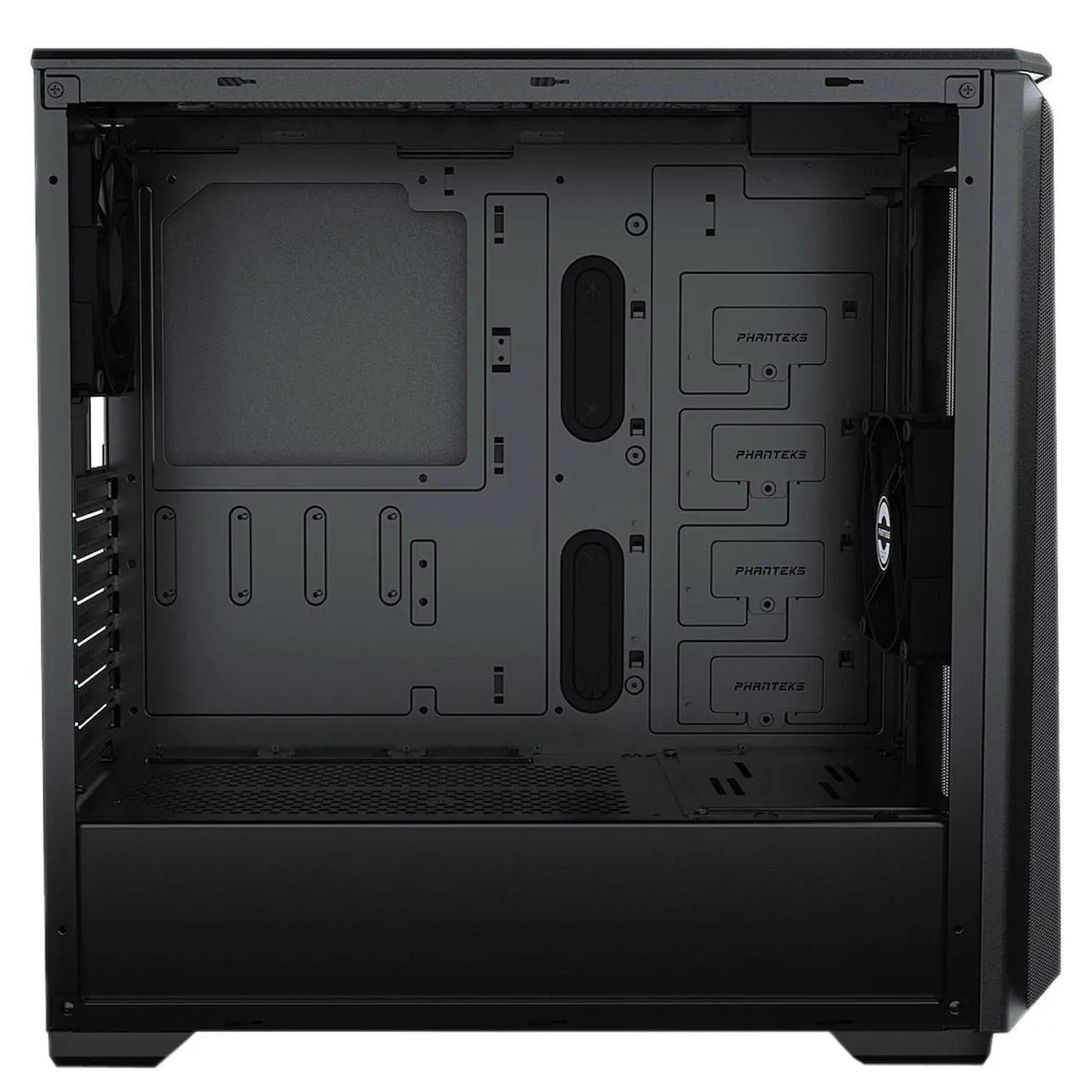 Phanteks Eclipse P400A Tempered Glass Mid-Tower Chassis Case (Satin Black)