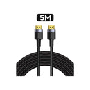 Baseus Cafule 4K HDMI Male To 4K HDMI Male Adapter Cable (1m, 2m, 3m, 5m) (Black) (CADKLF-E01, CADKLF-F01, CADKLF-G01, CADKLF-H01)
