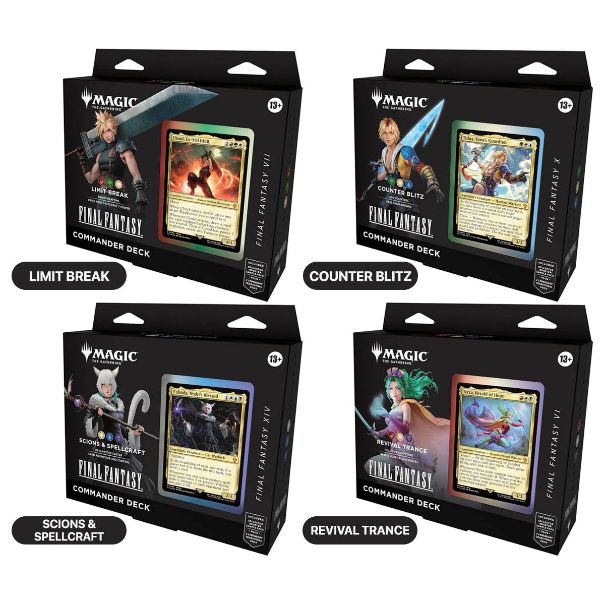 Magic The Gathering Final Fantasy Commander Deck