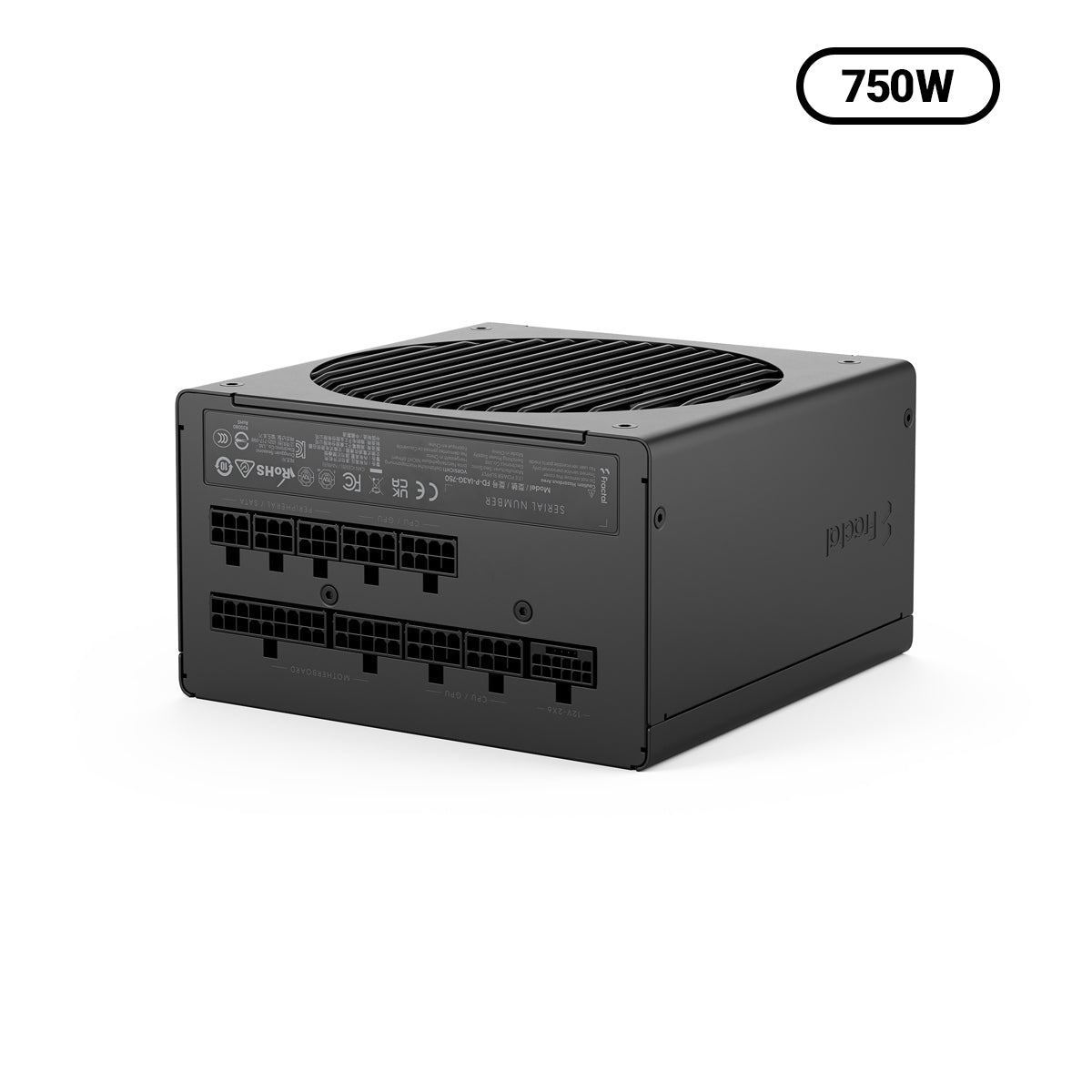 Fractal Design Ion 3 Gold 750W Fully Modular Power Supply (Black)