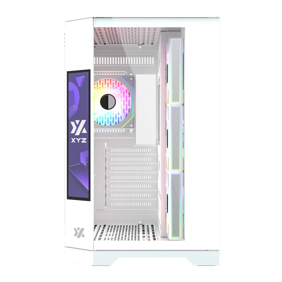 XYZ Neutron ATX 2D Glass Panoramic Tempered Glass PC Case