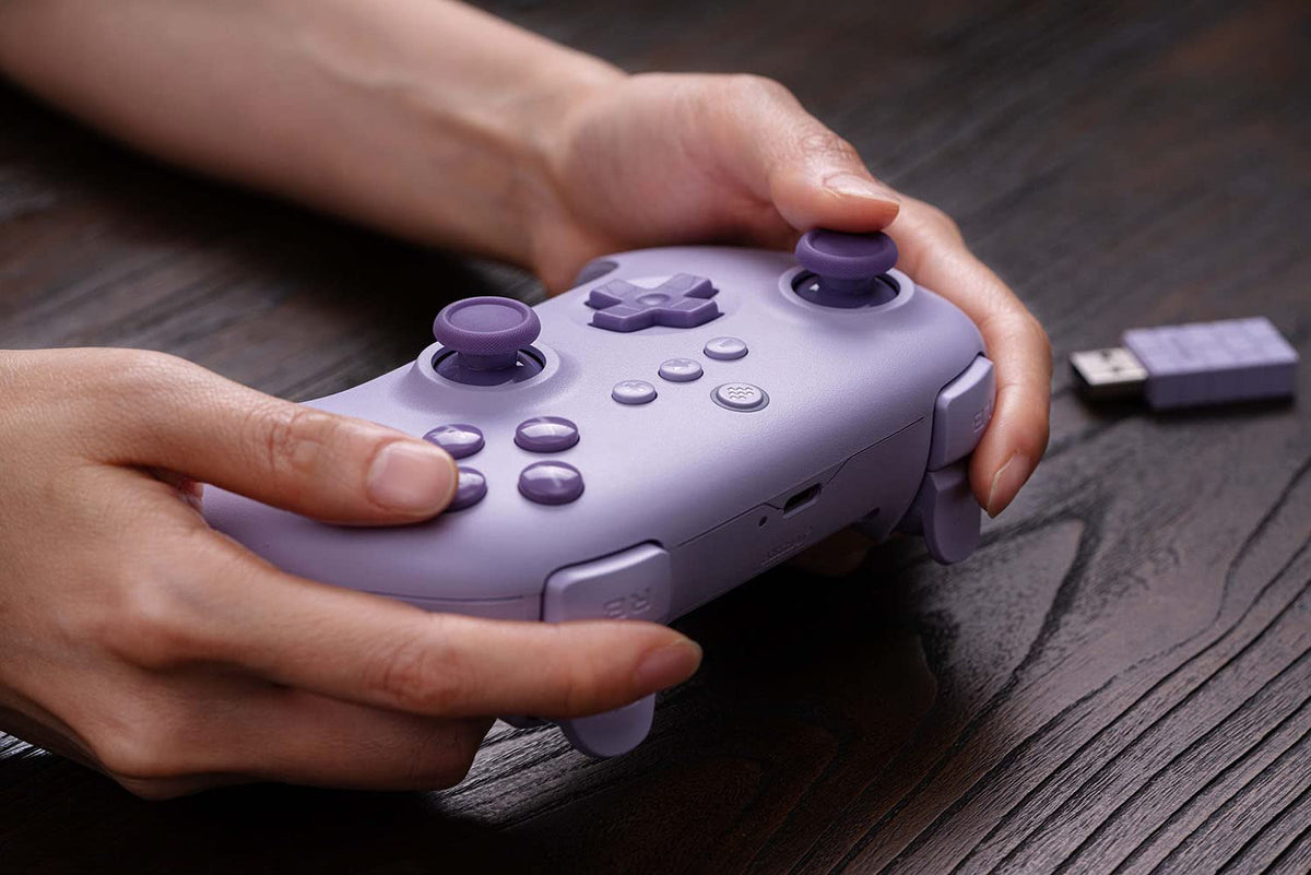 8BITDO Ultimate C Wireless 2.4G Controller (Windows/Android/Raspberry Pi) (Purple Edition)