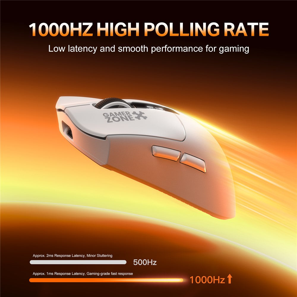 Onikuma DM10 Tri-Mode RGB Wireless Gaming Mouse