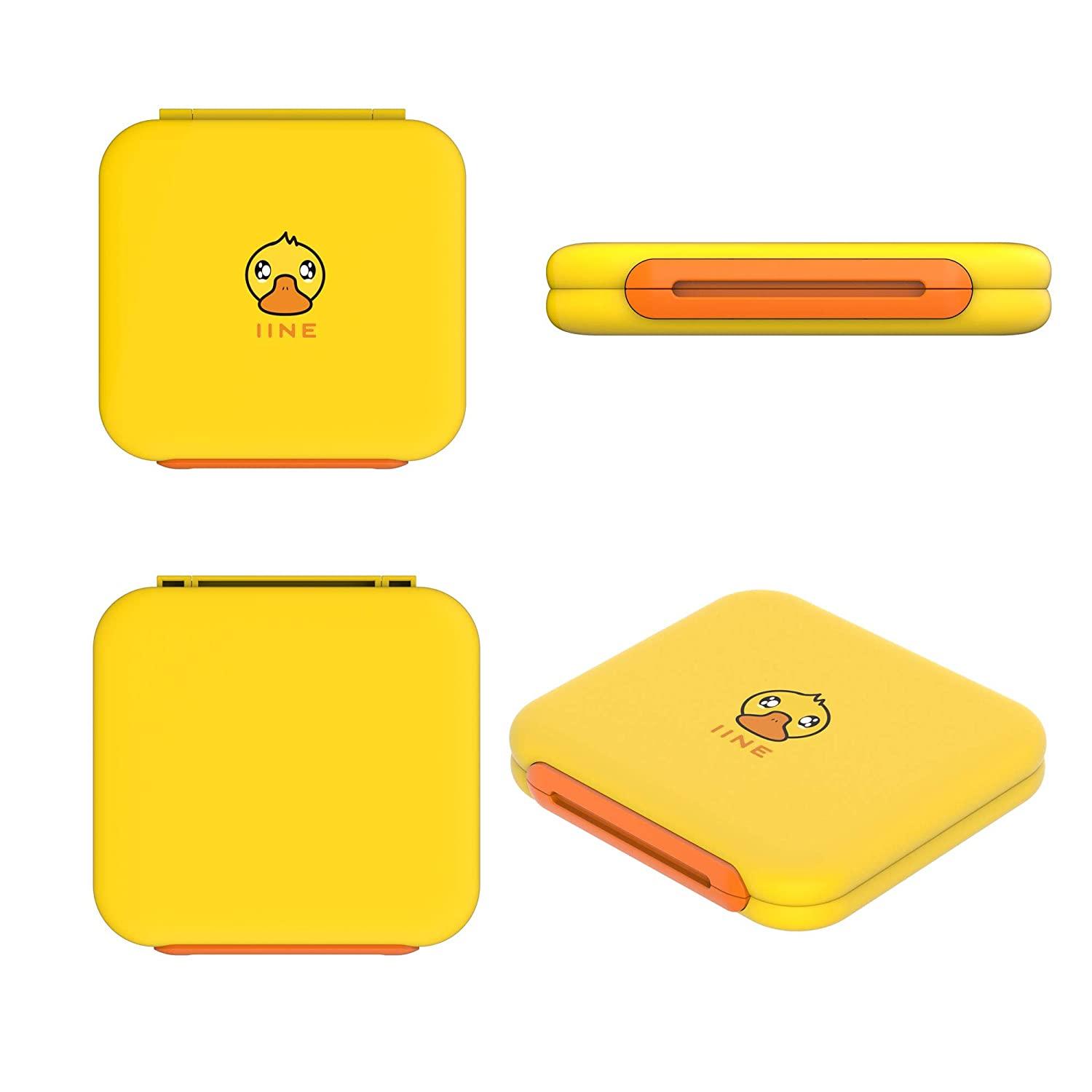 IINE NSW Game Card Case 6+6 Magnetic Auto-Close