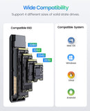 Orico M.2 SATA SSD Enclosure 10Gbps (DDM2-C3) (Black)